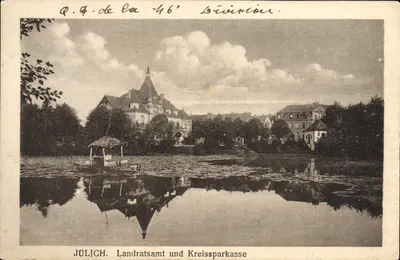 Jülich — Landratsamt e Kreissparkasse — editor desconhecido, número de série não visível