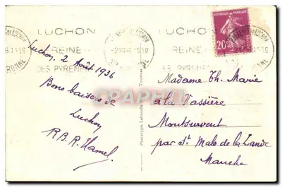 Luchon - Nowa Kawiarnia na Polu i Termale — Pireneje Środkowe, nr 259, wydawca LF — Rewers