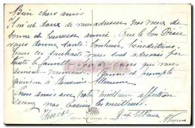 Mulher e criança — Boa Ano — San Marcos — Verso
