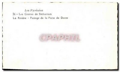 Jaskinie Bétharram — Przejście przez Portal Dante — Pyrenees — Rewers