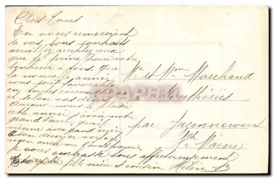 Paisaż zimowy — Szczęśliwego Nowego Roku — wydawca nieznany, numer serii nieczytelny — Rewers