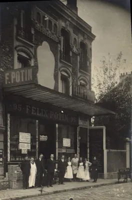 Félix Potin — Loja em Paris 95 — Editor não visível