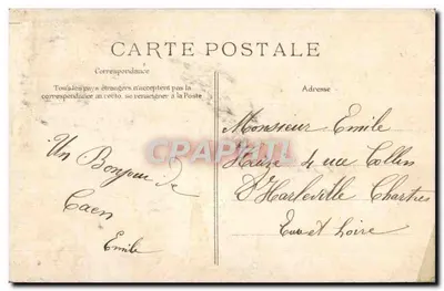 Marcel Hanriot sur son avion — Grande Semaine d'Aviation — Éditeur ELD — Verso