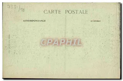 As Fiestas da Vitória em Paris — 14 Julho 1815 — Desfile — Tropas Escocesas — Editor B.D. (B. Deléty) — Verso