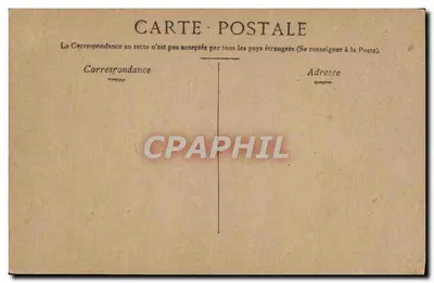 Paris - Igreja de São Eustáquio e Rua Montmartre — editor DUFAYEL, número de série não visível — Verso