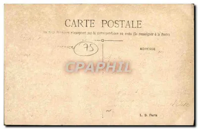 Paris — O Arco do Triunfo do Carrousel — L. D. — Verso