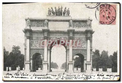 Arco do Triunfo — Paris — editor LE LARROUSSE