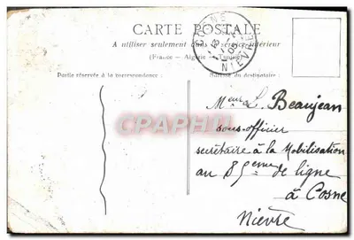 Arco do Triunfo — Paris — editor LE LARROUSSE — Verso
