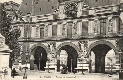 Paris — Entrada do Carrousel — L'Abeille, n°134
