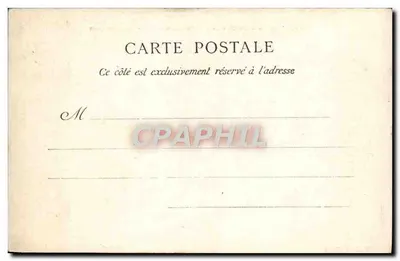 Paris — Colégio de França — Fachada da rue Saint-Jacques — E. L. D. Paris n°262 — Verso