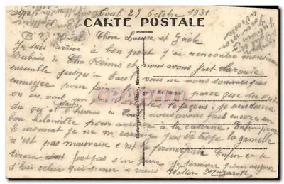 Toul — La Cathédrale — D.D. — n° 62 — Reverso