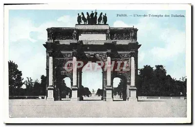 Paris — L'Arc-de-Triomphe des Tuileries — éditeur J.C. PARIS