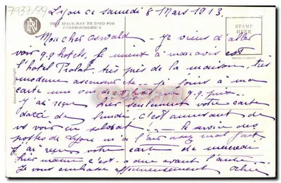 A proposta — cena romântica — Reinthal & Newman, N.Y. — Verso