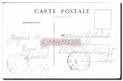 Revue Folies-Bergère 1911 — Rozdanie orłów, według obrazu Davida — Ph. Paris que Chante, n°1 — Rewers
