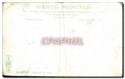Le Mans — Le Grabatoire — éditeur I. V. & Cie, n° 131 — Verso