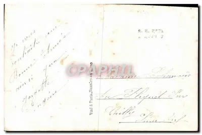 Soldado em uniforme — felicitações de fim de ano — J.H.K. n° 9131/1 — Verso