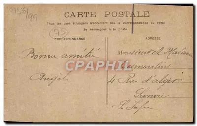 PARIS - La Conciergerie — uitzicht op de brug en het rivier — onbekende uitgever — Achterkant