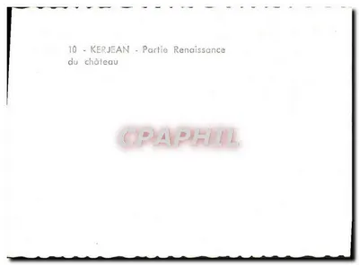 Kerjean - Parte Renascentista do castelo — n°10 — Verso