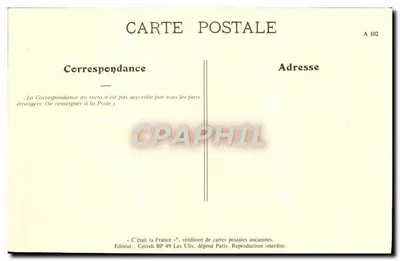 Sprzedawca guzików — SCÈNES PARISIENNES — ND Pior, nr 735 — Rewers