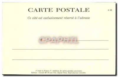 Bairro da Boîte: Um Banco — Cenas Parisienses — n°734 — Verso