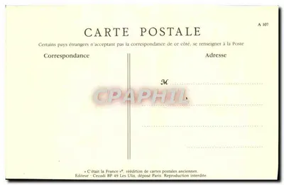 Cenas Parisienses — O Afiador — ND Phot — Verso