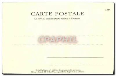 Bouquinistes — Sceny Paryskie — ND Fot. — Rewers