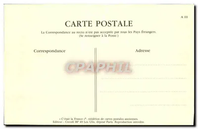 Cenas Parisienses — Tondeur de Chiens : A Tonte — N.B. Phor — Verso