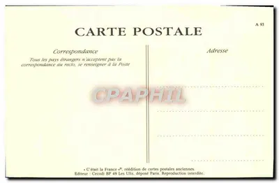 Avenue Champs-Élysées — przedstawienie w Teatrze Guignol — SCÈNES PARISIENNES n°726 — Rewers