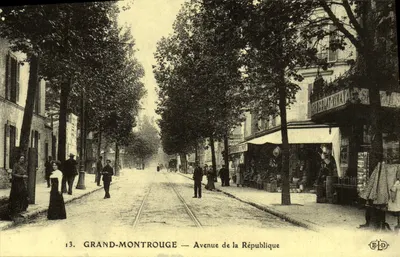 Grand-Montrouge — Avenida da República — Éditeur EID, n°13