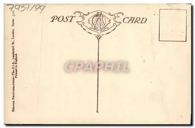 Paisagem rural com mulher e criança — The O.I.A. — Série 516 — Verso