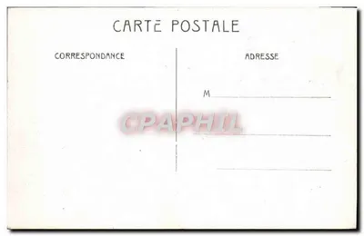 Dom mieszkalny — widok fasady — Karta pocztowa — Rewers