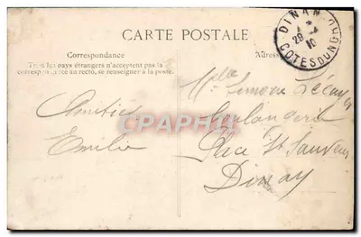 Mont-Saint-Michel — Klasztor — Widok z Wieży Północnej — Côte d'Emeraude, n°1245 — Rewers