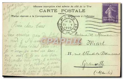 Mont-Saint-Michel — Wspaniałość widziana z bastionu kątowego — H. Gappard, wyd., Fliers — Rewers