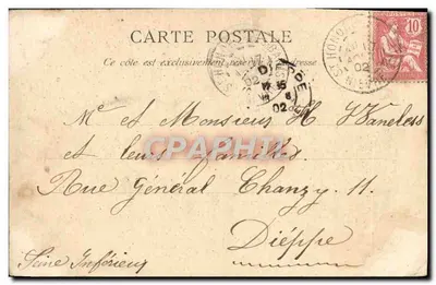 Saint-Honoré-les-Bains — Ogólny widok — Rewers