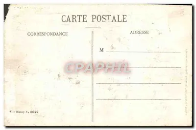 Ametralladora contra Aviones — Edición de la Sociedad Polygraphie, Nancy — N° 2642 — Reverso