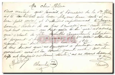 Jeune homme en costume — tenant un bouquet de roses — éditeur PC, n° 375 — Rewers