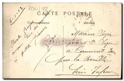 PARIS — Bois de Boulogne — La Pointe du Grand Lac — C. M. — n° 3221 — Rückseite