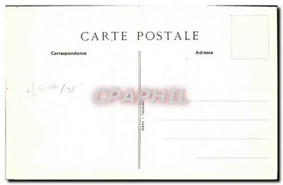 Caixa de Economia e Previdência de Paris — Caixa Central — Impressora Printel, Paris — Verso