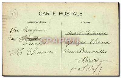 Paris — A Avenida Alexandre III — C.M. 97 — Verso