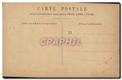 Paryż — Arc de Triomphe — monumentalny widok — nieznany wydawca — Rewers