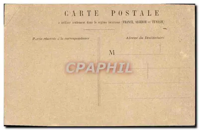 Paris - Arc de Triomphe — vue frontale avec véhicules et sculptures, éditeur P. L. B. n° 103 — Verso