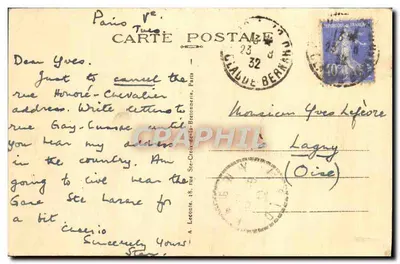 Paryż — Arc de Triomphe — wydawca nieznany, n°6 — Rewers