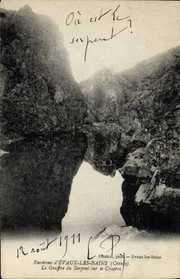 Gouffre do Serpente no Chacros — Arredores de ÉVAUX-LES-BAINS (Creuse) — Pnithou, fot.