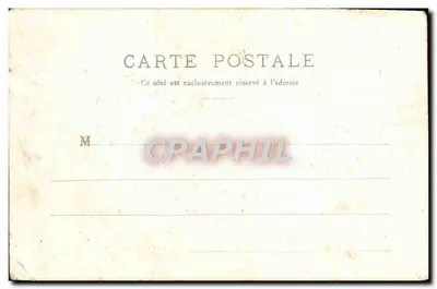 Stara pocztówka Verdun 1870 1871 Przygotowania do wyjazdu Prusaków w Cytadeli Militaria — Rewers