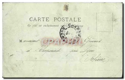 LYON — Vue sur la Saône, prise de Serin — LL. n° 62 — Rewers