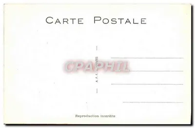 Palhaço com guarda-chuva — humor — A.P.R. NANTES n°50 — Verso