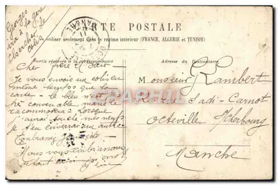 Femme en maillot de bain — scène de plage — éditeur anonyme — Achterkant