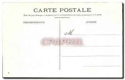 Niña en un marco floral — Un Recuerdo de Pont-l'Évêque — E. A. Paris, Depositado — Reverso