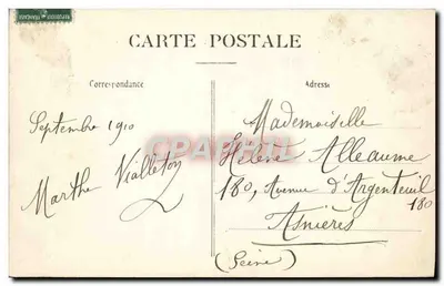 As Máquinas de MARLY — fábrica hidráulica — P. Mormuse, Paris, n°6 — Verso