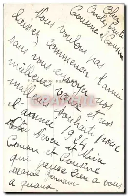 Coppie — Goed jaar — DÉDE PARIS 771 — Achterkant